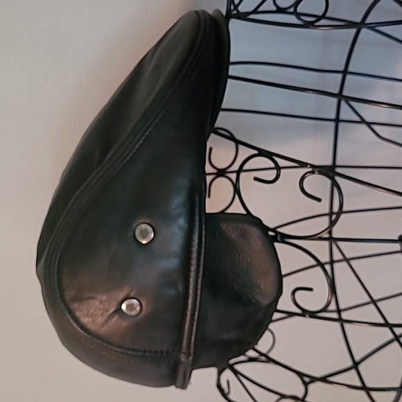 Lethmik Black Leather Flat Cap Newsboy Gatsby Earflap Hat Mens XXL Preppy Winter - Picture 5 of 11